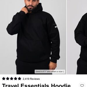 NEW Comfrt Black Hoodie